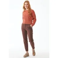 ORGANICATION ORGANICATION Hose aus TENCEL Lyocell und Bio-Baumwolle, Cocoa brown, – Produktbild 1 von 1
