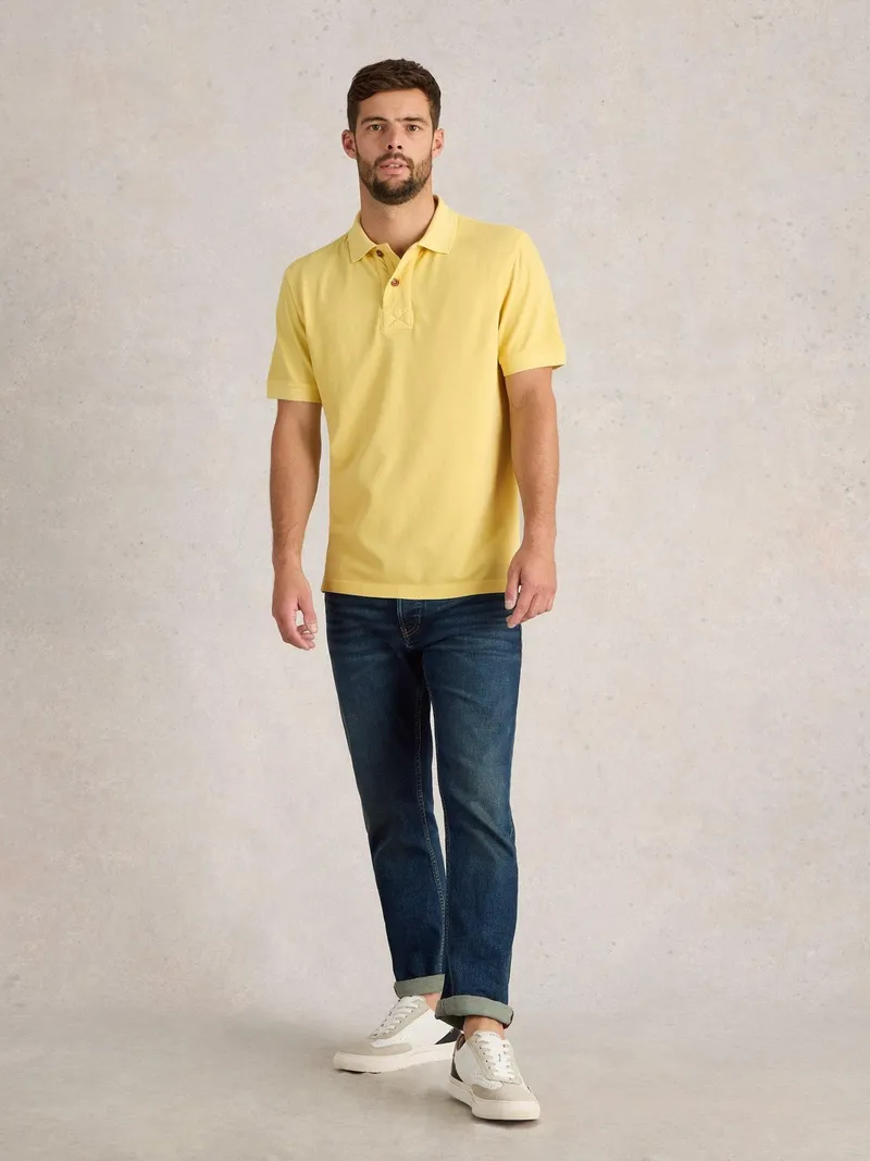 White Stuff Polo utilitaire - L, Gelb, – Produktbild 2 von 4