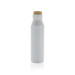 XD Xclusive Gaia Vakuumflasche aus RCS recyceltem Stainless-Steel, weiß, Weiß, – Produktbild 1 von 1