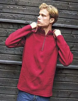 Neutral Neutral® Herren Unisex Fleece Troyer Pullover Viertelreißverschluss Quarter Zip von Neutral RPet Recyceltes Polyester Übergrösse bis 5XL – Produktbild 1 von 1