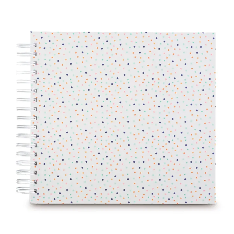 Hama Hama Spiral-Album "Confetti", 28x24 cm, 50 weiße Seiten – Produktbild 2 von 4