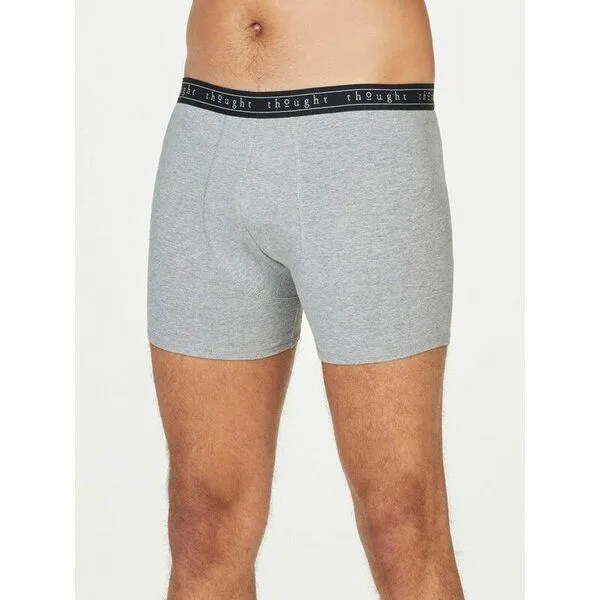Thought Thought Pants Kenny, Grey marle, – Produktbild 2 von 4