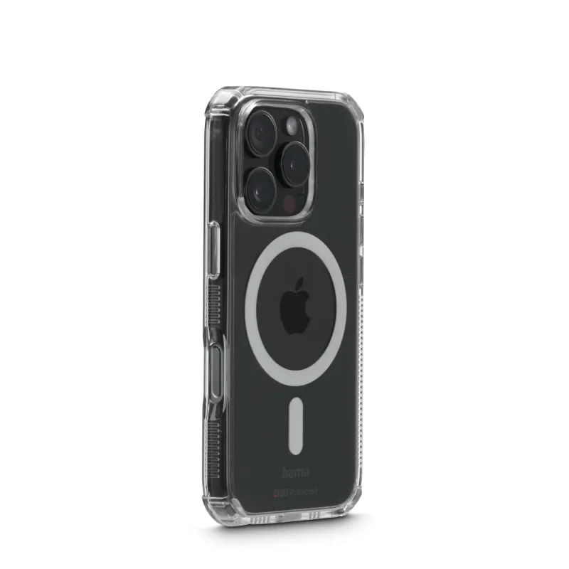 Hama Hama Handyhülle "Extreme Protect" für iPhone 16 Pro, magnetisch, durchsichtig – Produktbild 4 von 5