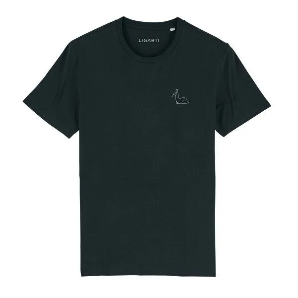 LIGARTI LIGARTI T-shirt - Lama, Schwarz, – Produktbild 1 von 2