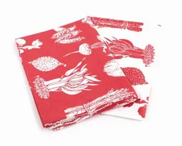 El Puente El Puente Geschirrtücher "Veggi", 2er-Set | Fair Trade & Handmade aus Indien – Produktbild 1 von 1