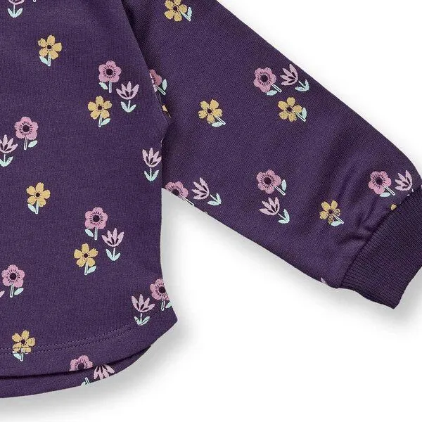 Sense Organics Sense Organics Baby Sweatshirt mit Blumen-Motiv, Modell ABISSA, Blumen-druck, – Produktbild 4 von 4