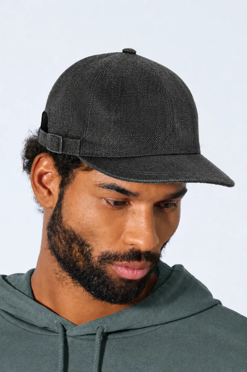 HempAge Hempage Herren vegan Baseballkappe Schwarz, Schwarz, – Produktbild 2 von 2