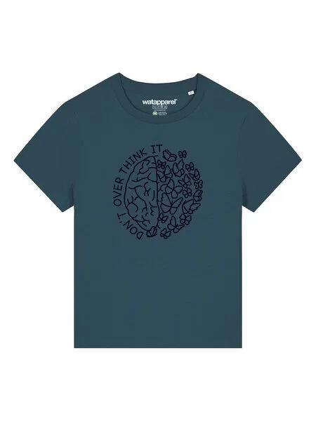 watapparel watapparel T-Shirt Frauen Don't overthink it, Stargazer, – Produktbild 2 von 3