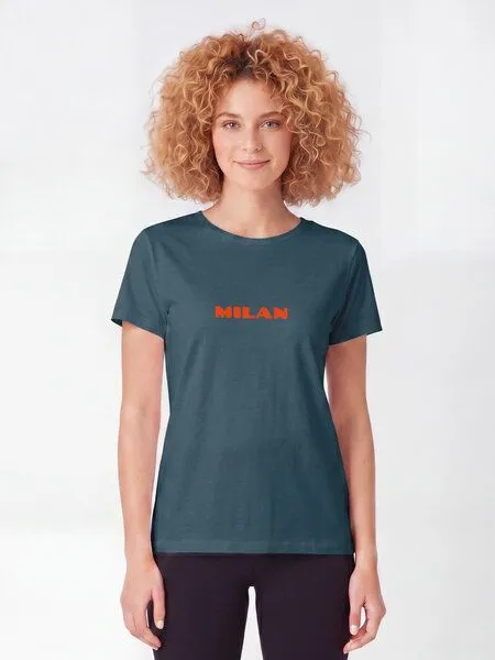 watapparel watapparel T-Shirt Frauen Milan Flora, Stargazer, – Produktbild 3 von 3