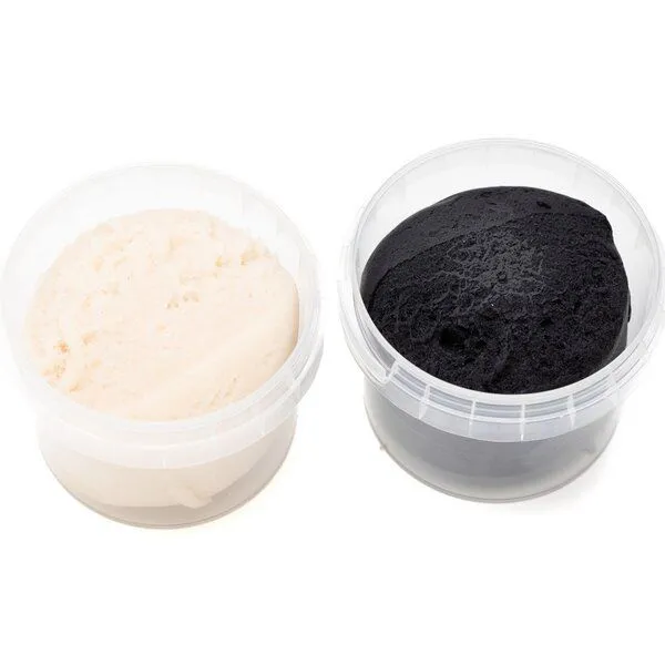 neogrün neogrün Easy-Knete 2er Set "Suri", Schwarz/weiß, – Produktbild 1 von 6