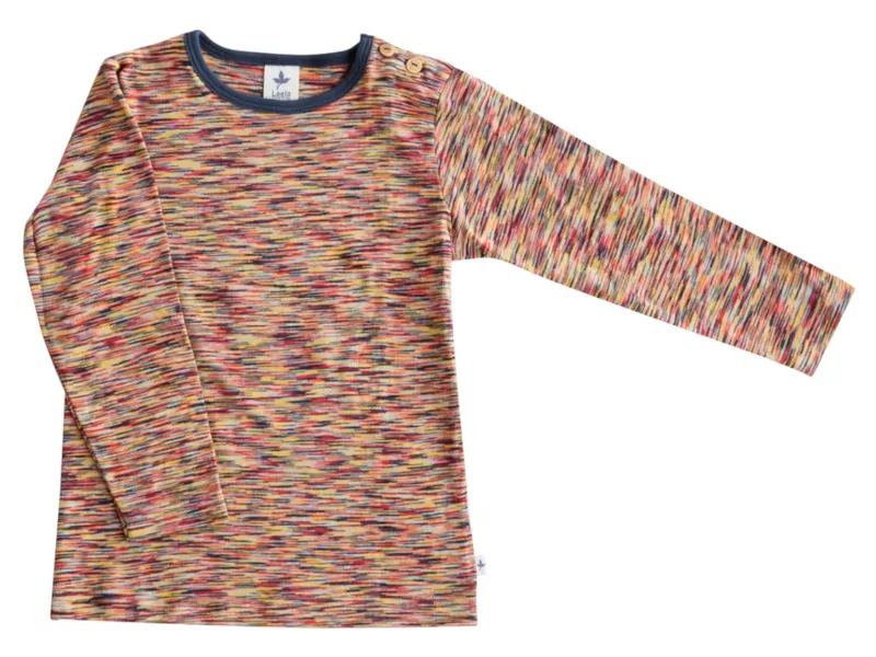 Leela Cotton Leela Cotton Baby und Kinder Langarmshirt Meer, Mehrfarbig, – Produktbild 1 von 1