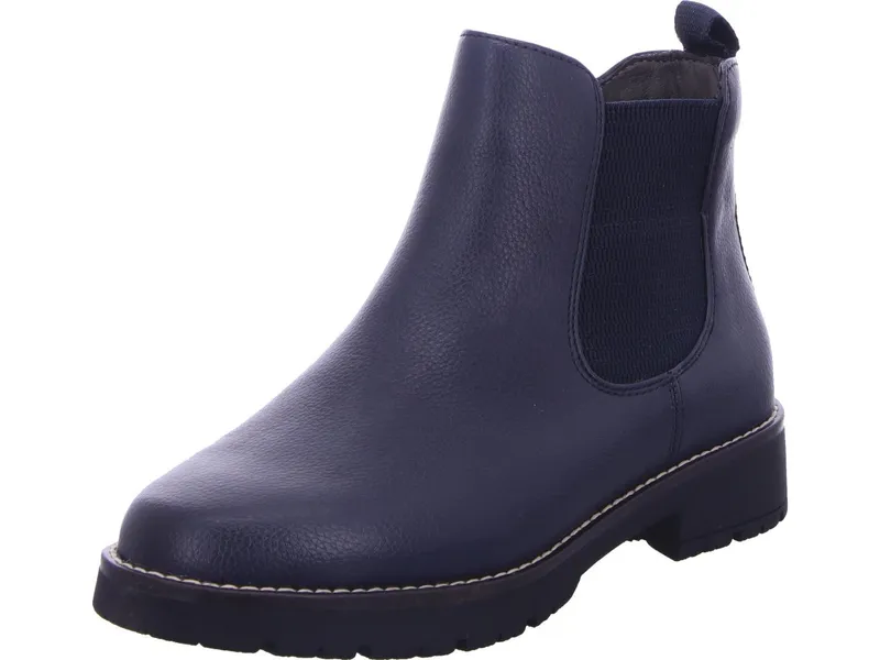 Jana Jana Chelseaboots 100% vegan, Blau, – Produktbild 1 von 5
