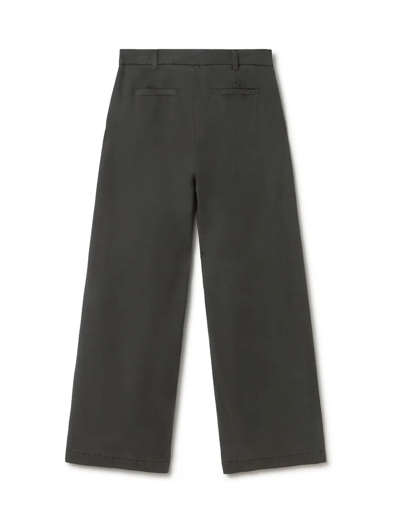 TWOTHIRDS TWOTHIRDS Damen vegan Hose Mesquida Dark Sand, Grau, – Produktbild 2 von 2
