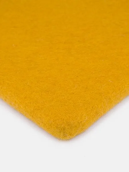 myfelt myfelt Flachfilz Sitzauflage (⌀ 36 cm, 36 x 36 cm), Senfgelb (klara), – Produktbild 2 von 4