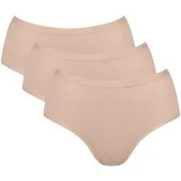 Sloggi Sloggi 3x Midislip GO DAILY COTTON, New beige, – Produktbild 1 von 1