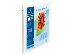 Exacompta Exacompta Präsentationsringbuch aus PP, weich, 4 Ringe, Ring-Ø 15 mm, weiß – Produktbild 1 von 1