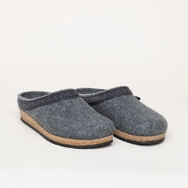 Stegmann Stegmann Wollfilz-Pantoffel Unisex 108, Grau, – Produktbild 3 von 8