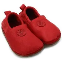Pololo Pololo Barfußschuh, Hausschuh mit Gummisohle (TPR), verschiedene Farben, Rot, – Produktbild 1 von 1