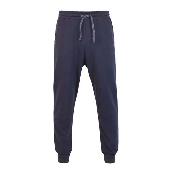 Jaya Jaya ADI UNI - Männer/Damen - Sweathose mit Taschen für Yoga und Freizeit aus Biobaumwolle, Nighblue/blau, – Produktbild 3 von 3