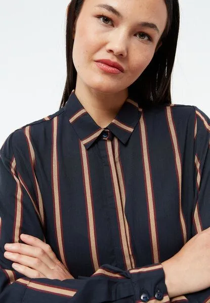 Givn Berlin Givn Berlin Damen Streifen-Bluse aus LENZING ECOVERO "Ivy" – Produktbild 3 von 4