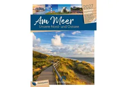 Ackermann Wandkalender Am Meer Wochenplaner Kalender 2027 – Produktbild 1 von 1