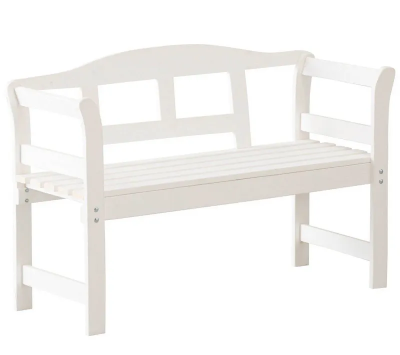 osoltus Gartenbank Friesenbank Gartenbank sensline Kiefer FSC 2-Sitzer 113 x 45 x 78 cm – Produktbild 1 von 4