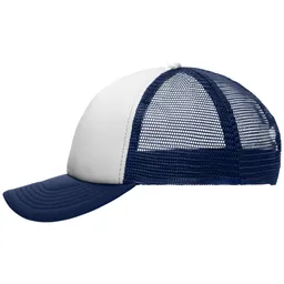 Myrtle Beach myrtle beach 5 Panel Kappe Kinder MB071 Einheitsgröße white/navy – Produktbild 1 von 1