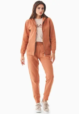 ORGANICATION ORGANICATION Damen vegan Sweatjacke Soft Touch Kupfer – Produktbild 1 von 1