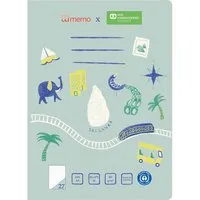 Memo memo x SOS-Kinderdörfer weltweit Schulheft DIN A4, 16 Blatt, Lin. 27 – Produktbild 1 von 1