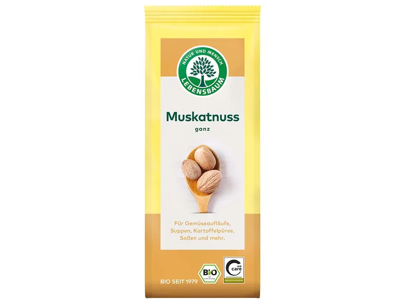 Lebensbaum Lebensbaum Bio-Muskatnuss ganz 3 Stück – Produktbild 1 von 1