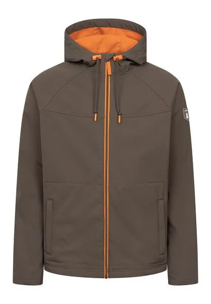 derbe derbe Softshelljacke „Isleby“, Morelslashorange, – Produktbild 2 von 4