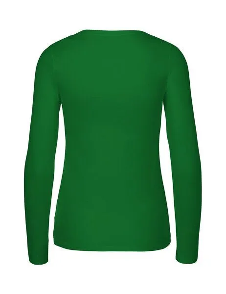 Neutral® - 3FREUNDE Neutral® - 3FREUNDE Frauen Longsleeve, Grün, – Produktbild 3 von 4