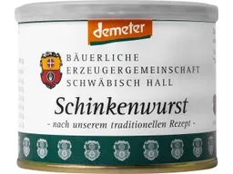 Bäuerliche Erzeugergemeinschaft Schwäbisch Hall Bäuerliche Erzeugergemeinschaft Schwäbisch Hall Bio-Schinkenwurst, 200 g – Produktbild 1 von 1