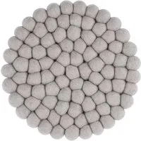 myfelt myfelt Filzkugel Topfuntersetzer (⌀ 20 cm), Grau (luis), – Produktbild 1 von 1
