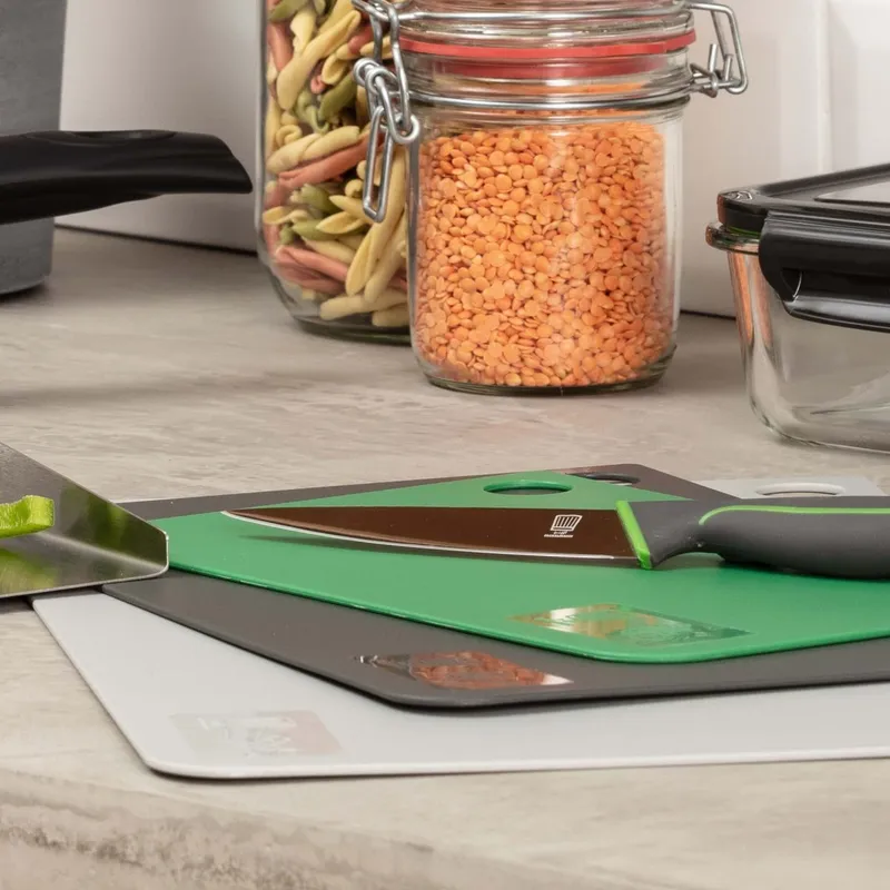 Chefkoch trifft Fackelmann Chefkoch trifft Fackelmann Schneidmatten-Set, 3-tlg. – Produktbild 3 von 3
