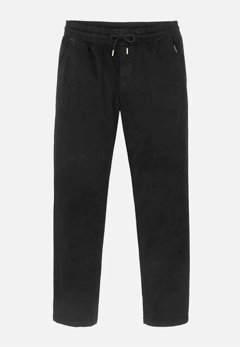 recolution Recolution Herren vegan Jogginghose Chino Taro Schwarz, Schwarz, – Produktbild 1 von 2