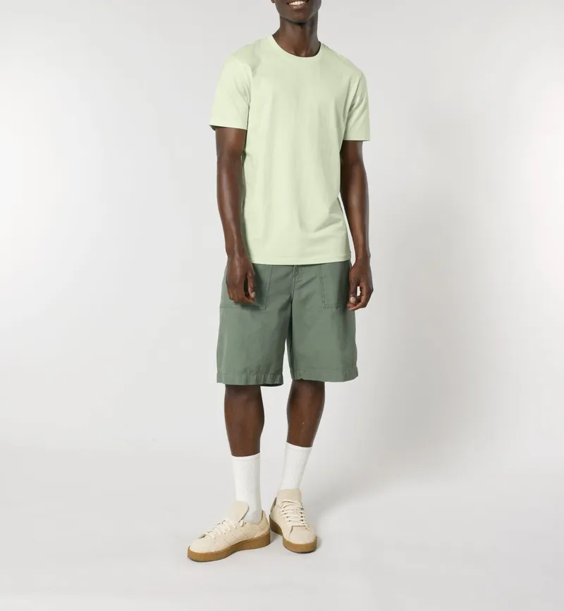 UNIPOLAR UNIPOLAR Basic T-Shirt Crafton, Stem green, – Produktbild 1 von 1