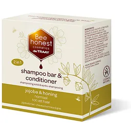 Bee Honest Bee Honest Shampoo & Conditioner Seifenstück Jojoba & Honig – Produktbild 1 von 1