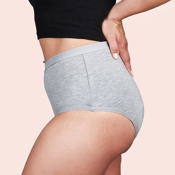 Taynie Ultra Periodenunterwäsche Biozidfrei 60°C Taynie Comfort Bamboo Ultra, Grau, – Produktbild 4 von 4