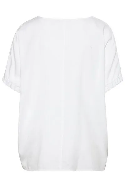 Wunderwerk Wunderwerk Oversize puff sleeve bl TENCEL, Weiss (100-white), – Produktbild 2 von 2