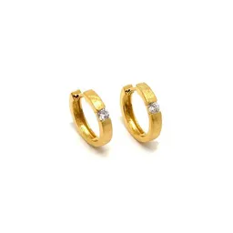 MOANINA MOANINA Ohrringe Loano Hoops - 925 Silber/18k Gold Vermeil – Produktbild 1 von 1