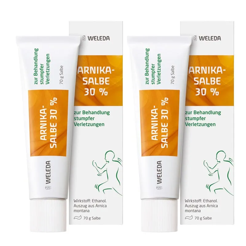 Weleda Weleda Arnika-Salbe 30% Doppelpack 2X70 g Salbe – Produktbild 1 von 1
