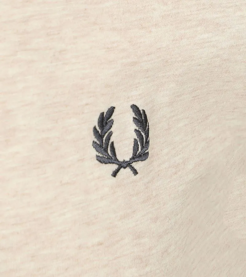 Fred Perry Fred Perry T-Shirt Ecru W50 - Größe L, Wollweiß, – Produktbild 4 von 4