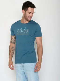 GreenBomb GREENBOMB Bike Bars Guide - Sportliches T-Shirt aus Bio-Baumwolle / hochwertiger Print / GOTS / Fair & Vegan – Produktbild 1 von 1