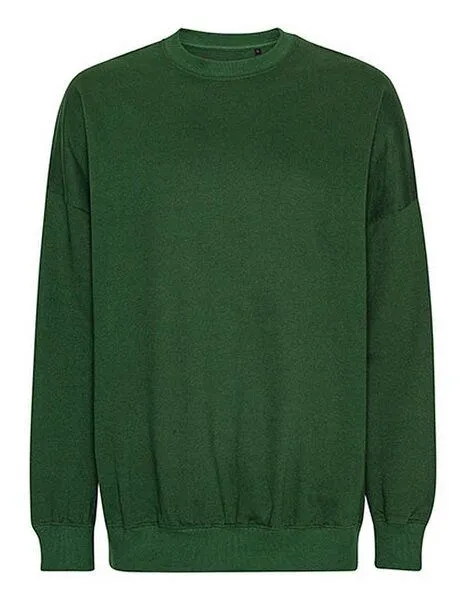 Neutral Neutral® Oversize Unisex Sweatshirt Tiger Cotton von Neutral Baumwolle in Umstellung zu Bio Baumwolle, Bottle green, – Produktbild 2 von 4