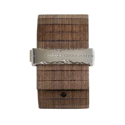 WEWOOD Wewood Holz-Armband Talia Choco Silver – Produktbild 1 von 1