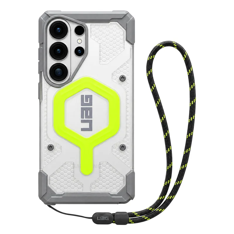 Urban Armor Gear MagSafe-Hülle für Samsung Galaxy S26 Ultra S948, Urban Armor Gear, Pathfinder Clear, Grün, Grün, – Produktbild 1 von 1