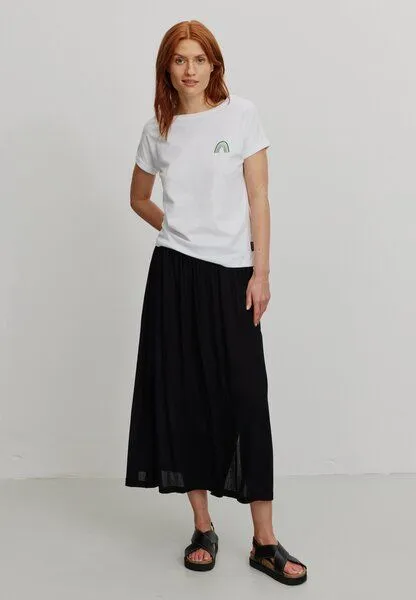 recolution Damen T-Shirt aus Bio-Baumwolle - CAYENNE RAINBOW - recolution, White (weiß), – Produktbild 4 von 4