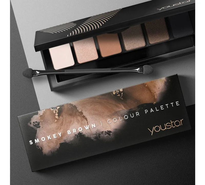 youstar Lidschatten-Palette youstar SMOKEY BROWN Colour Palette – Produktbild 5 von 5
