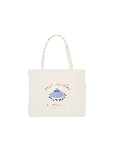LANIUS LANIUS Statementtasche (GOTS) aus Bio-Baumwolle, Print vegetables, – Produktbild 3 von 3